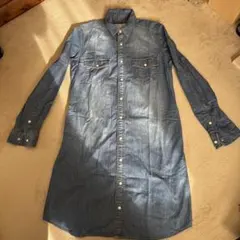 BEAUTY & YOUTH デニムシャツワンピース M