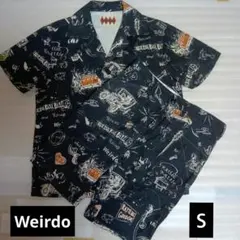 Weirdo ブラック グラフィックセットアップ　Ｓのサムネイル