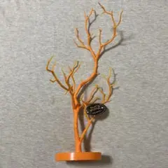 ハロウィン ブランチツリー オレンジ　置物　装飾