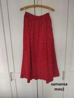 SM２blue　花柄スカート【新品未使用】