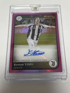 199シリ ケナン ユルディズ 直筆サイン topps merlin 24-25