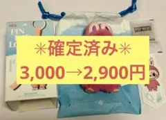 【Q】ラブブ PIN FOR LOVE_POPMART_ラブブイニシャル ピンク