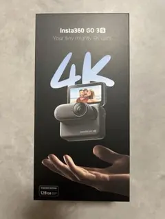 【Insta360 GO 3S】 アクションカメラ 4K 128GB ブラック