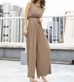 スパイラルガール　クロス　プリーツ　オールインワン