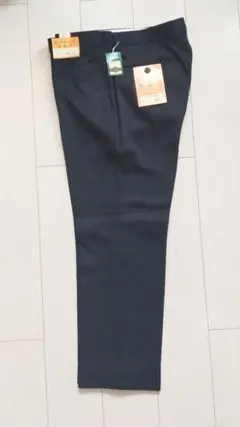 紳士用 裏起毛 スラックス 紺【新品】 88cm