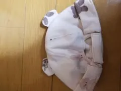 ジェラートピケ ベビー用帽子 アニマル柄