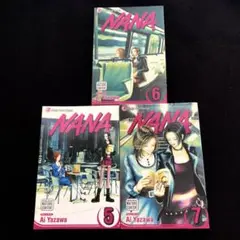 NANA　矢沢あい　英語版　洋書　１〜７巻　セット NANA 矢沢あい 英語版 洋書 1〜7巻 セット NANA 矢沢あい 英語版