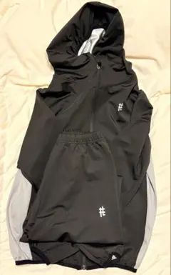 サウナスーツ レディース XL ブラック グレー