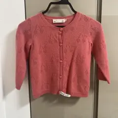 クリーニング済み　ボンポワン　カシミヤカーディガン　3Aサイズ