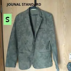 JOUNAL STANDARD オリーブグリーンメンズＳ ベイズリー柄ジャケット