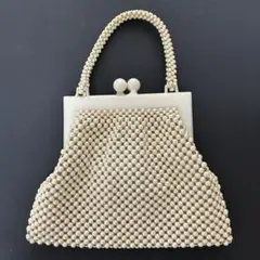 アンティーク　ビーズバッグ　ハンドバッグ