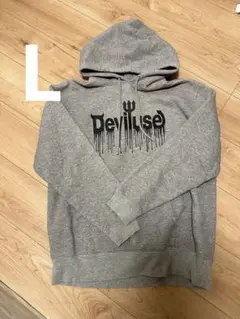 Deviluse パーカー グレー Lサイズのサムネイル
