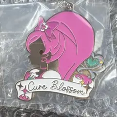 プリキュア 一番くじ　シルエットメタルチャーム　キュアブロッサム