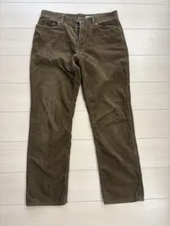 コーデュロイパンツ ブラウン