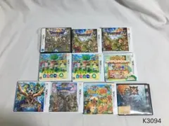 Nintendo 3DS DSソフト まとめ売り 10本セット