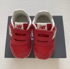 New Balance 373 ベビーシューズ レッド