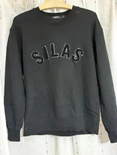 SILAS ブラック トレーナー スウェット