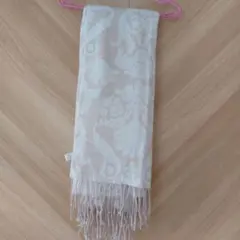 ページボーイ　マフラー　ピンクベージュ