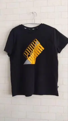 PUMA グラフィックプリント Tシャツ ブラック