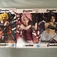 Grandista ナルト サスケ サクラ フィギュアセット