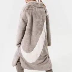 ナイキ ウィメンズ フェイクファー ロングジャケット S