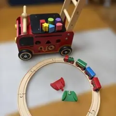 BRIO 列車のおもちゃ 手押し車 セット 知育玩具 木のおもちゃのサムネイル
