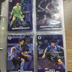 凄く値下げ。超貴重！日本代表 サッカートレーディングカードセット