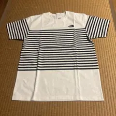ノースフェイス　新品未使用Tシャツ XL ボーダー　North face