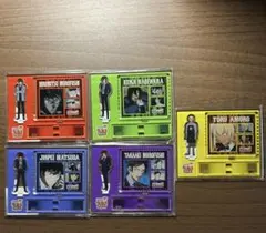 名探偵コナン ヒロミツ・マツダ ・タカアキ ・ケンジ アムロ アクリルスタン