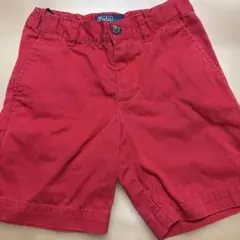 Polo by Ralph Lauren 赤 ハーフパンツ 4/4T