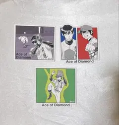 ダイヤのA 原画展 メモリアル ミニ色紙 倉持洋一 小湊春市 小湊亮介