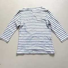 【無印良品】ボーダーカットソー