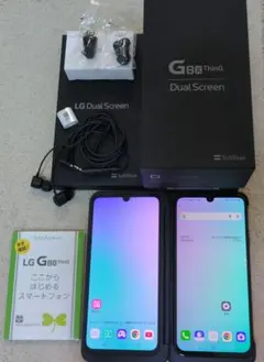 新古品 LG V60 ThinQ 5G SB版 デュアルスクリーン付属 おまけ有 新古品 LG V60 ThinQ 5G Softbank版 デュアルスクリーン付属 おまけ