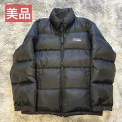 ✨FIRST DOWN ブラック レッド　リバーシブル　ダウンジャケット✨