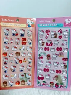 ボンボンドロップシール3Dシール2枚セット