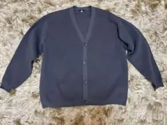 URBAN RESERCH Vネックカーディガン ダークグレーのサムネイル