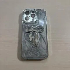 iPhone16 シルバー スマホケース