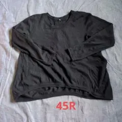 3600【美品】45R ウォッシャブルニット　タンクトップ フレア 紺 3600【美品】45R ウォッシャブルニット タンクトップ フレア 紺 - メルカリ