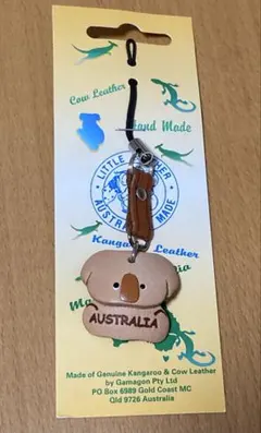 オーストラリア　コアラストラップ