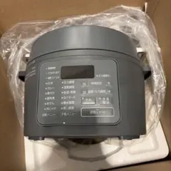 アイリスオーヤマ電気圧力鍋 本体 グレーのサムネイル