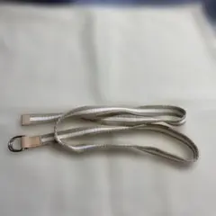 ストライプデザイン 布製ベルト