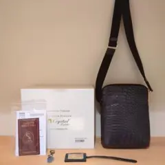 LEATHER JEWELS　ショルダークロコ　美品　黒　JRA認定　匿名配送