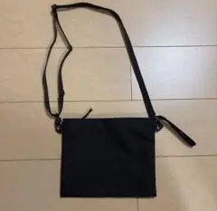 無印良品 サコッシュ ブラック