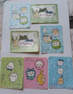 ちいかわ丸美屋キラキラシール7枚組