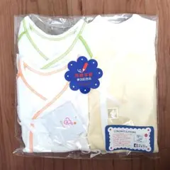 肌着セット　綿100%　短肌着2枚　コンビ肌着1枚　新品未使用
