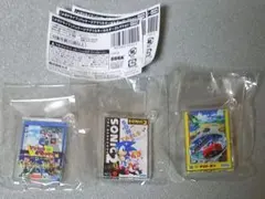 メガドライブ　パッケージ　アクリルキーホルダーコレクション ソニック他2種