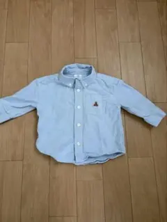 baby GAP ライトブルー シャツ 12-18ヶ月