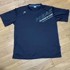 HEAD メンズ Tシャツ ブラック