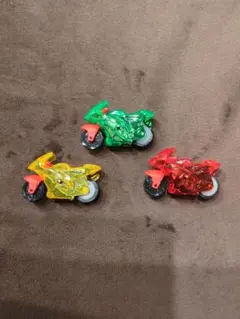 Toy,segg バイク型ミニカー 3個セット