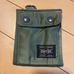 PORTER 二つ折り財布 オリーブ
